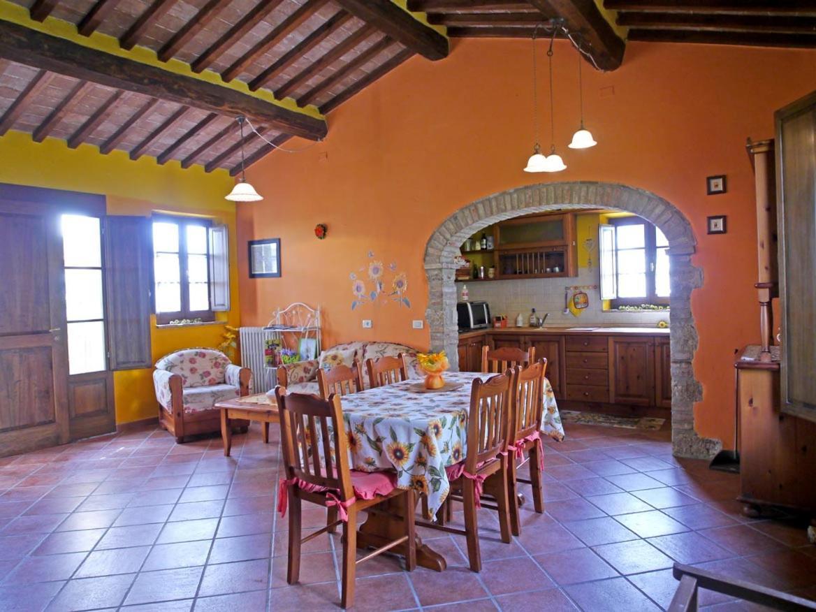 Casa Country House Girasole Vakantie Huis-Wakacje Huis Asciano Bagian luar foto