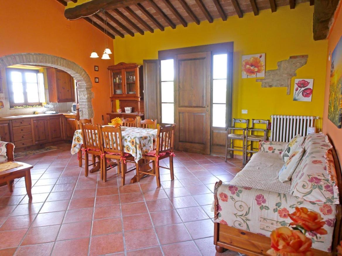 Casa Country House Girasole Vakantie Huis-Wakacje Huis Asciano Bagian luar foto