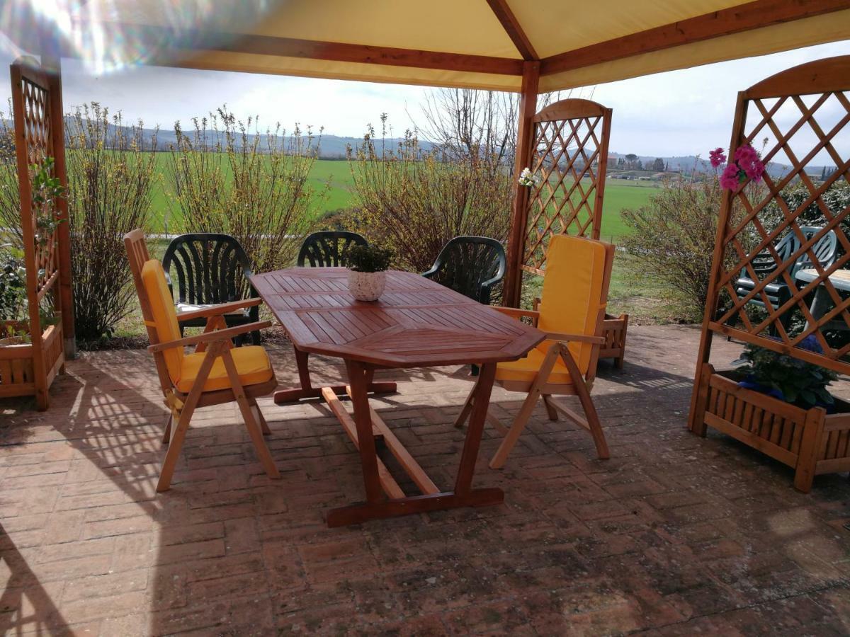 Casa Country House Girasole Vakantie Huis-Wakacje Huis Asciano Bagian luar foto